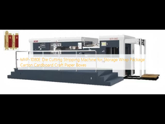 Mesin Pemotong & Pengelupasan MYP-1080E untuk Kemasan Pembungkus Penyimpanan Kotak Karton Kertas Kerajinan