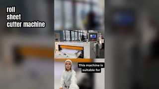 ZWC-1100D Mesin Pemotong Lembaran Gulungan Otomatis Peralatan Pemotong Kertas Presisi Tinggi untuk Kemasan