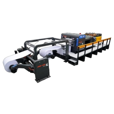 Beli AC380V / 220V Mesin pemotong lembaran kertas gulung bekas Mesin pemotong kertas 1400-2 online manufacture