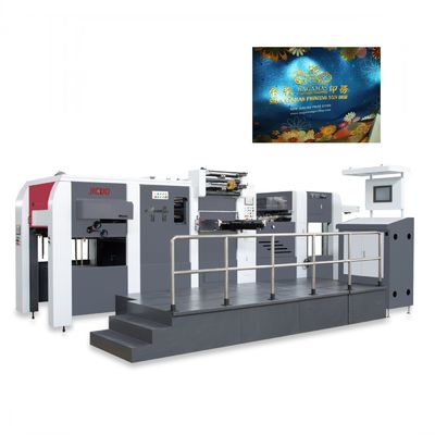Beli Post-printing Packaging Die Cutting Equipment Wine tobacco carton Hot Stamping And Die-Cutting Machine Mesin cetak panas dan mesin cetak mati online manufacture