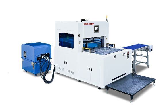 Beli JIGUO SJG-1300 Stripping For Materials Such As Boxes Of Different Specifications Semi-Automatic Blanking Machine For Packaging online manufacture
