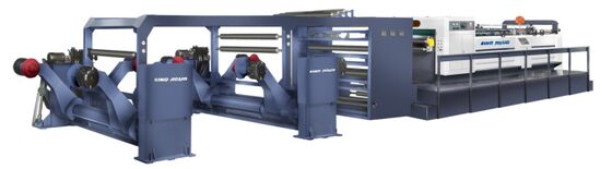 Beli JIGUO ZWC-1400-4 Paper Sheeter Cutter Machine,Maximum cutting meter speed:Maximum cutting meter speed,Maximum cutting speed:300cuts/min,Cutting accuracy：+/-1mm online manufacture