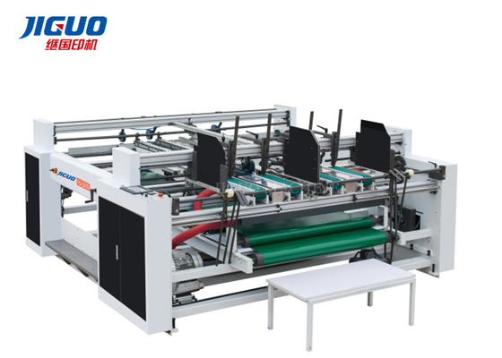 Beli Mesin Kotak Tempel Bergelombang Semi Otomatis Karton Folder Gluer online manufacture