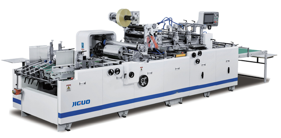 Beli 150 × 150mm Kertas Otomatis Kotak Jendela Patching Machine Corner V Cut And Creasing online manufacture