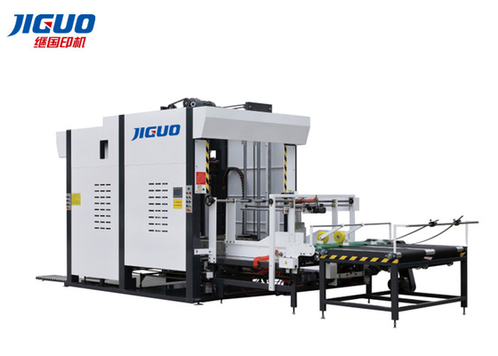 Beli 1450X1450 Mesin Kotak Bergelombang Flop Stacker Automatic Paper Pile Turner online manufacture