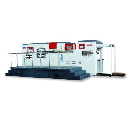 MYP-1080E 1080*780mm Mesin Pemotong Die Stripping Otomatis Untuk Papan Bergelombang