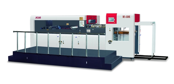 MY-1320E Otomatis Flat Bed Die Cutter Dan Creasing Machine Untuk PP Cardboard Board