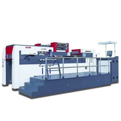 TMY-1060H 1060*760mm Paket Mesin Stamping Foil Otomatis Dan Mesin Pemotong Die Dengan Holographic