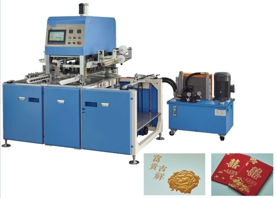 10Ton / 20Ton Otomatis Hot Foil Stamping Mesin Max. Stamping Jangkauan 700 × 520mm