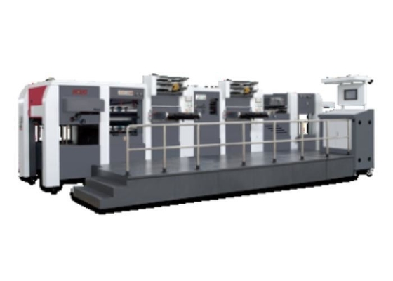 Mesin Stamping Foil Otomatis Hot Embossing & Die-Cutting & Stripping 600 TON