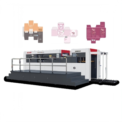 MYP-1060H Carton Box Automatic Creasing Die Cutting Machine Dengan Stripping Flatbed Die Cutter