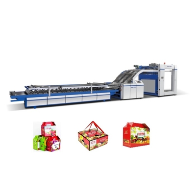 Mesin Laminator Seruling Otomatis 600g / M2 Kecepatan Tinggi Karton Bergelombang