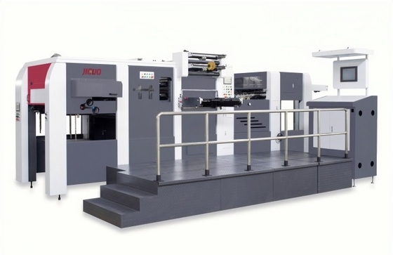 Format Besar 1320mm Mesin Stamping Foil Panas Otomatis Untuk Kotak Pencetakan Kemasan