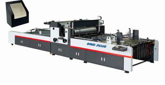 SINO JIGUO TC-1500A Mesin Pengikat Jendela Otomatis,Lapisan kertas bergelombang Ketebalan:≤ 5mm,Lapisan kertas karton Ketebalan::150-1500gsm,Dimension Umum ((mm):6200*2300*1700