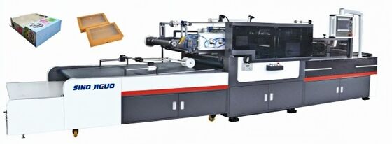 JIGUO High Precision Positioning Window Patching Machine Operasi stabil Mesin Patching Window untuk industri kemasan dan percetakan