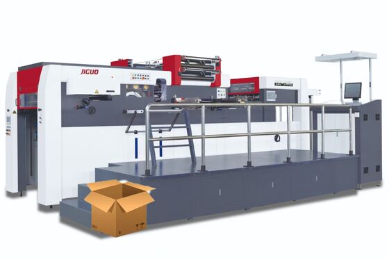 JIGUO TMY-1320H Otomatis Die Cutting & Foil Stamping Machine,Max.Diecutting Size:1300×940mm,Max.Stamping Speed:5000s/h,Die-Cutting Precision:±0.1mm