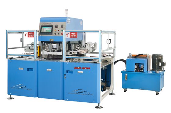 YH-800SC Automatic Servo Hot Stamping Machine,Suitable sheet thickness	:120-2000gsm ,Stamping working speed	:1200~1500 s/h