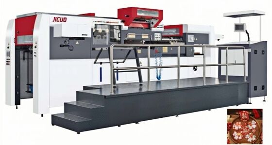 JIGUO High Precision TMY-1320H Otomatis Die Cutting & Foil Stamping Machine (± 0,1mm)