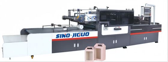 JIGUO TC-760Q Automatic Servo Window Patching Machine,Max. sheet size (mm)	:760*850,Min. sheet size  (mm):150*100,V Cutting Max. Working Speed:15000+ s/h (Corner cutting&creasing jobs)
