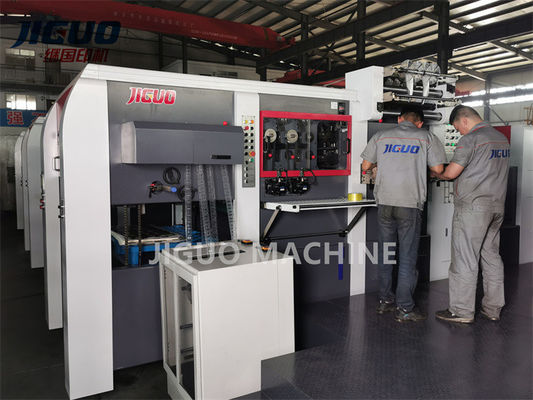 Die Cutting Hot Foil Embossing Machine 600t Tekanan Digital Stamping