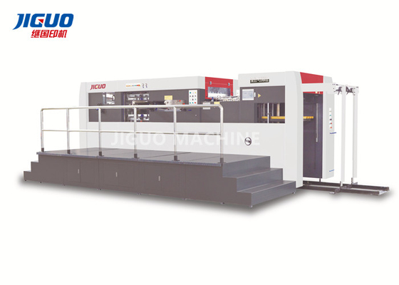 1060mm Automatic Paper Flat Bed Die Cutting Machine Kecepatan 7500s / H
