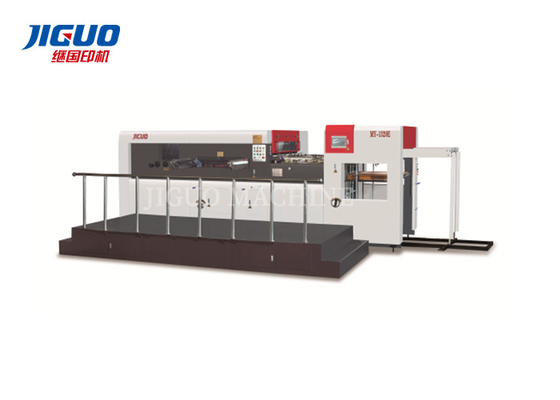 5000s / H Mesin Pemotong Mati Otomatis 500 × 420mm Feeder Flatbed Die Punching Machine