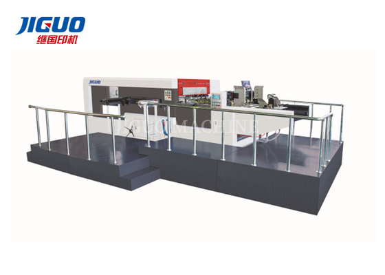 Sheet 500mm Feeding Die Cutting Machine 5500s H Bawah Suction Nozzle Lead Edge